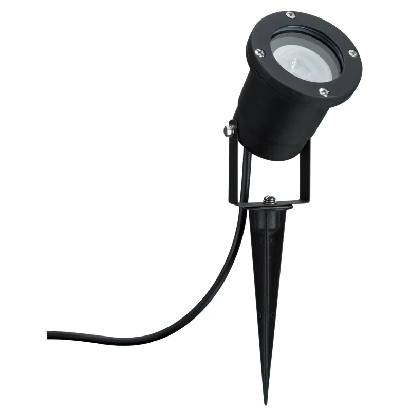 Garden Spot extérieur 230 V 2200 K resp. insectes GU10 Métal noir