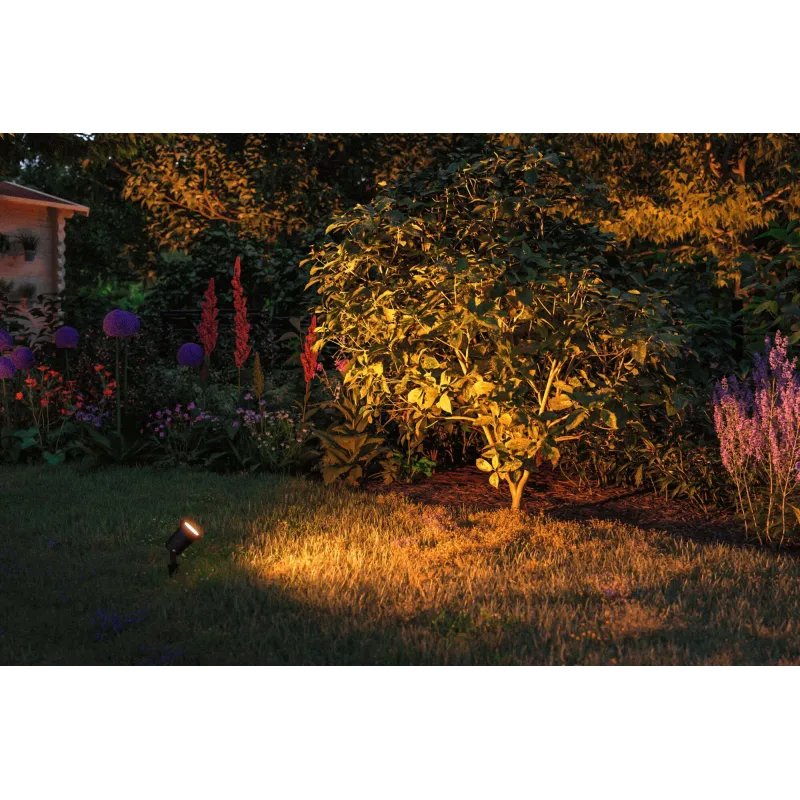 Garden Spot extérieur 230 V 2200 K resp. insectes GU10 Métal noir