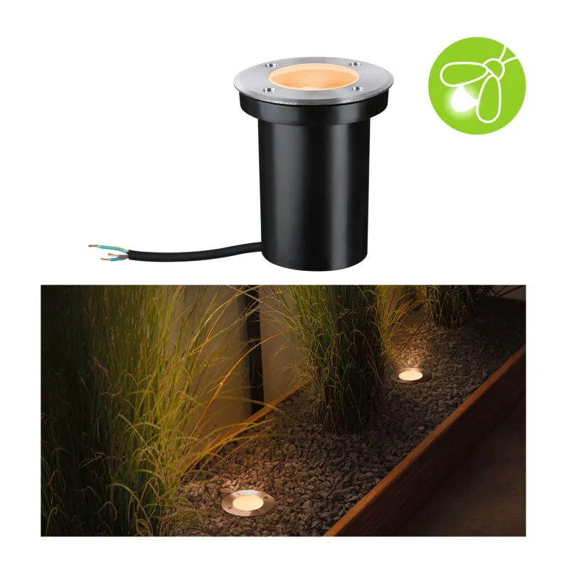 ENC extérieur 230 V Floor 2200 K IP65 rd D105mm Acier inoxydable