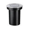 ENC extérieur 230 V Floor 2200 K IP65 rd D105mm Acier inoxydable