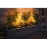 ENC extérieur 230 V Floor 2200 K IP65 rd D105mm Acier inoxydable