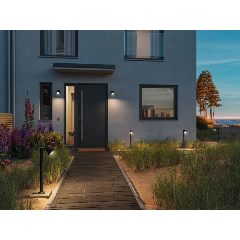 Borne lumineuse extérieure 230 V Trian IP44 GU10