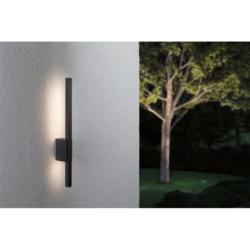 Applique extérieure 230 V Stan 60 IP44 3000 K anthracite