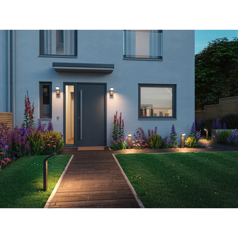 Applique extérieure 230 V Kulma IP44 3000 K 7,5 W anthracite
