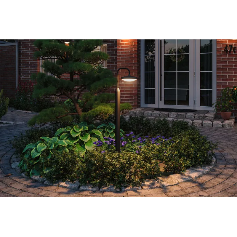 Bollard extérieur 230 V Nostro IP44 3000 K 10 W anthracite