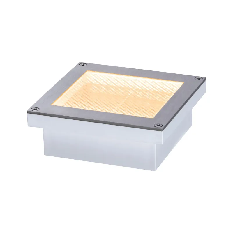 ENC de sol extérieur 230V Brick WW IP67 2200-3000K 100x100
