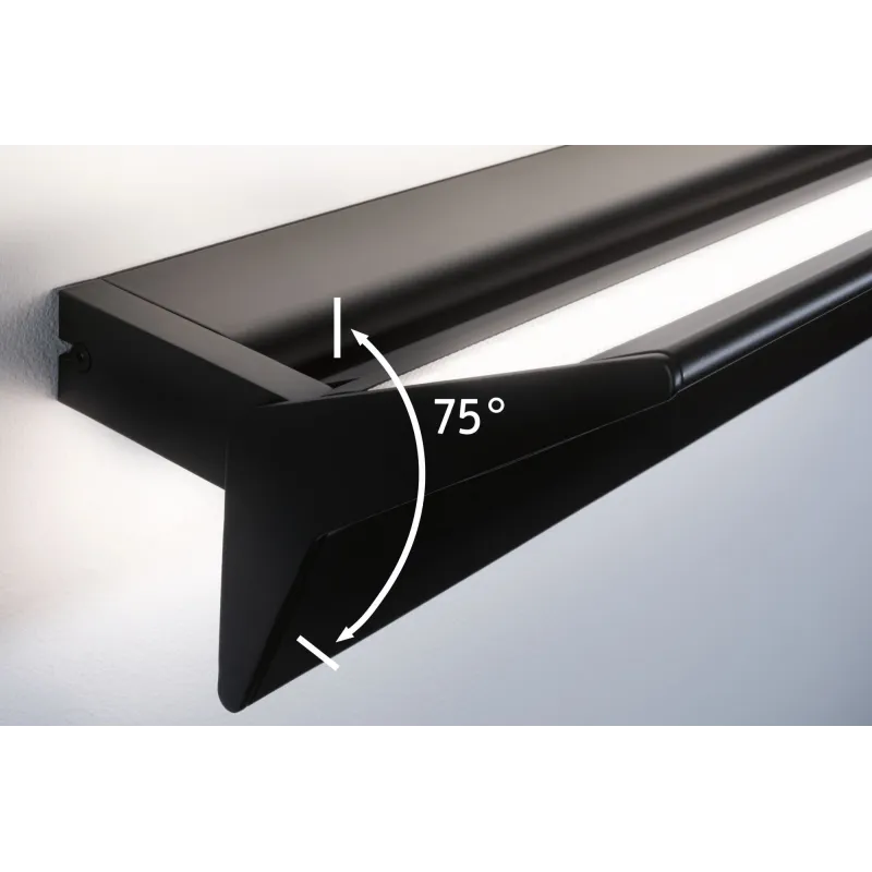 LM Stine App grd 3 niveaux LED 17 W Noir mat 230 V Alu