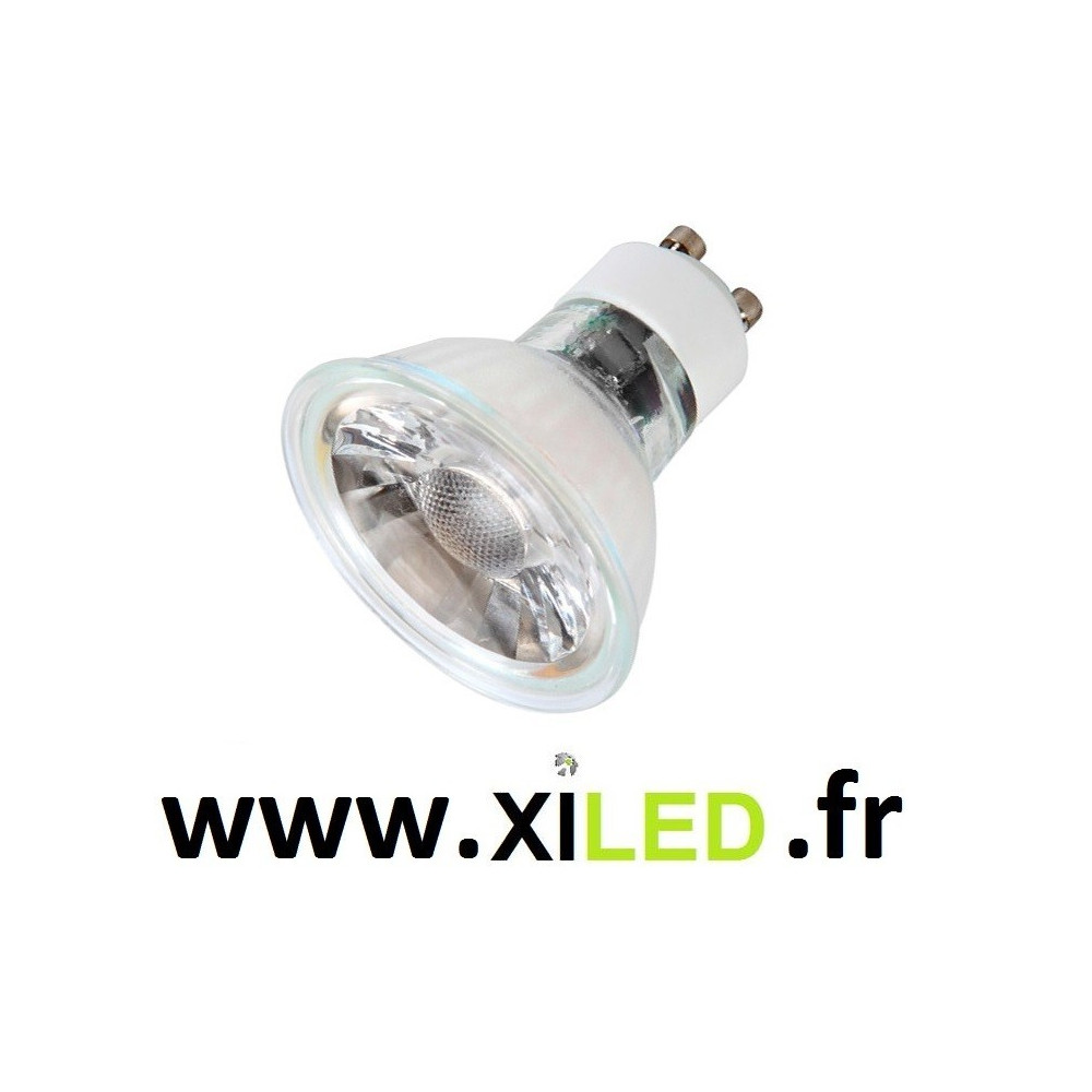 SPOT LED 5W GU10 verre-380 lumens
