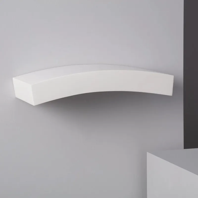 applique-blanche-incurve-simple-eclairage-platres-culot-r7s