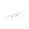applique-blanche-incurve-simple-eclairage-platres-culot-r7s