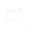 applique-blanche-double-eclairages-platres-culot-g9