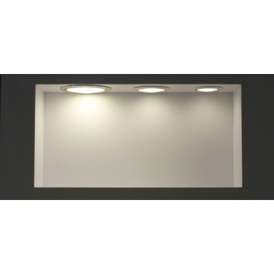 Spot Encastrable led 12w-890 lumens rond extra plat couloir bureau maison