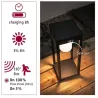 Objet lumineux extérieur solaire Marisol IP44 3000K PIR