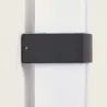 applique-murale-exterieur-noire-design-double-eclairage-led-12w-etanche-180mm