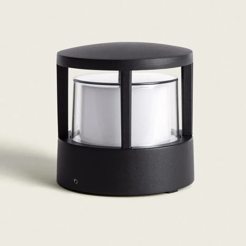 borne-potelet-exterieur-30cm-noire-6w-led-ip44