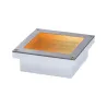 ENC de sol extérieur 230V Brick WW IP67 2200-3000K 100x100