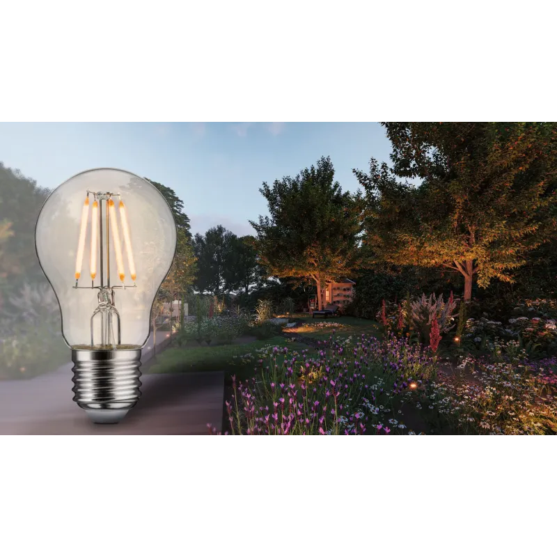 LED fil STD 4,3W E27 2200K Clair non gr 230 V