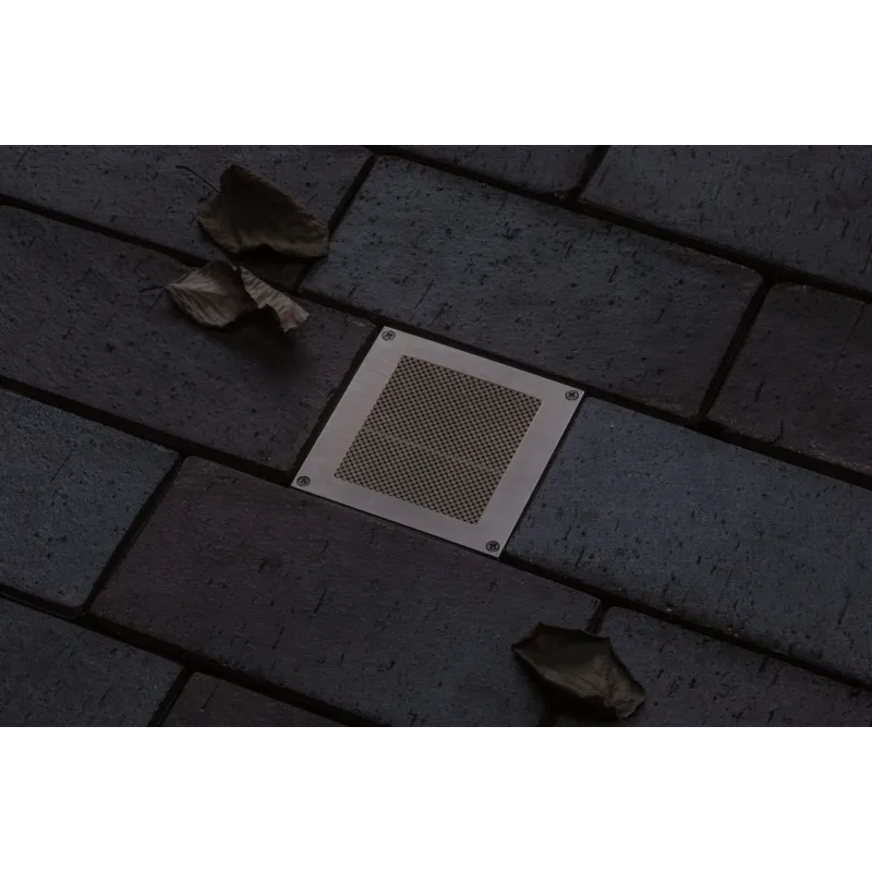 ENC de sol extérieur 230V Brick WW IP67 2200-3000K 100x100