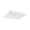Ext. 230 V Lamina carré PIR blanc IP44 14 W 2200 K-3000 K