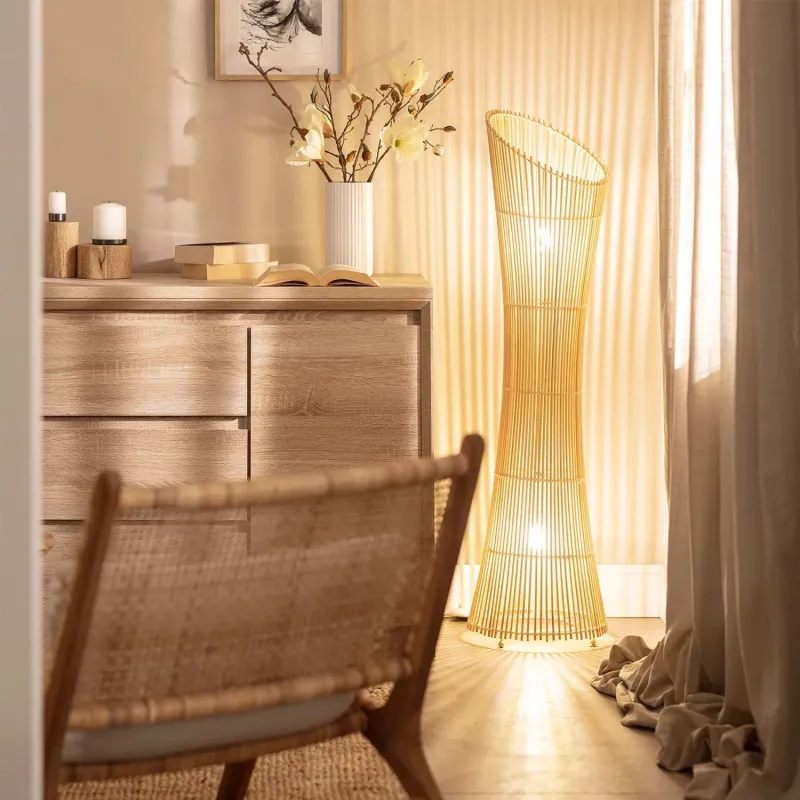 lampadaire-a-poser-bois-bambou-douille-culot-e27