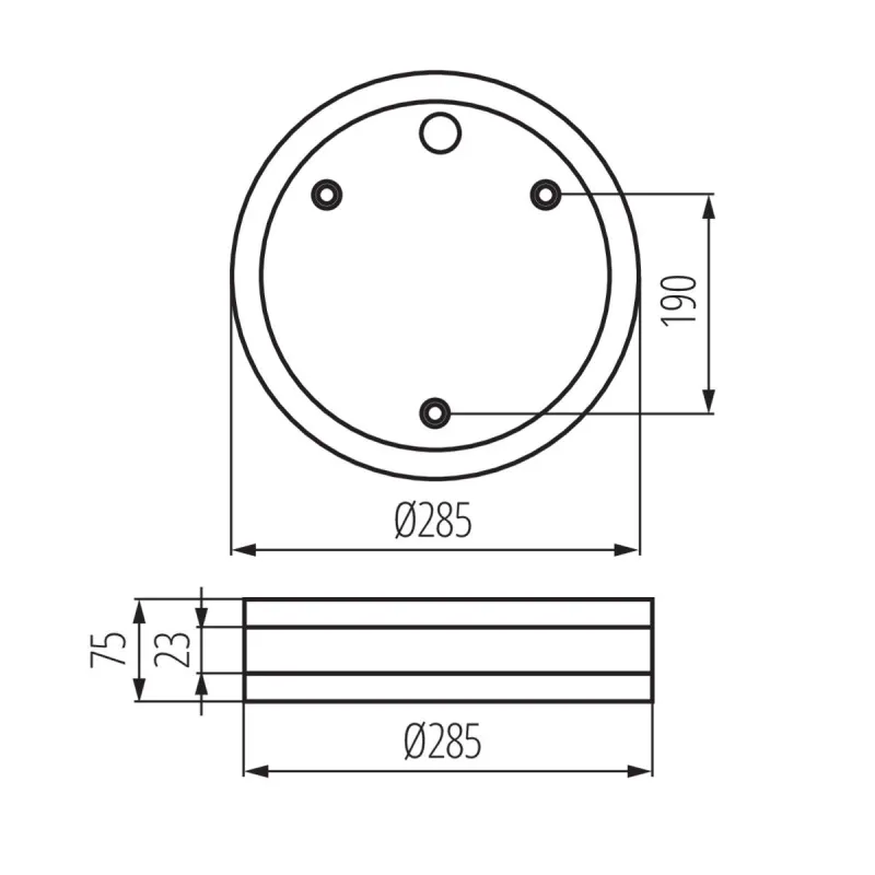 Plafonnier ampoule x2 JURBA DL-218O