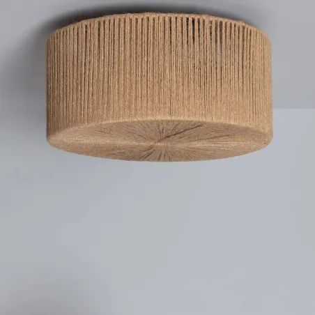 plafonnier-rond-corde-40cm-3xculot-e27