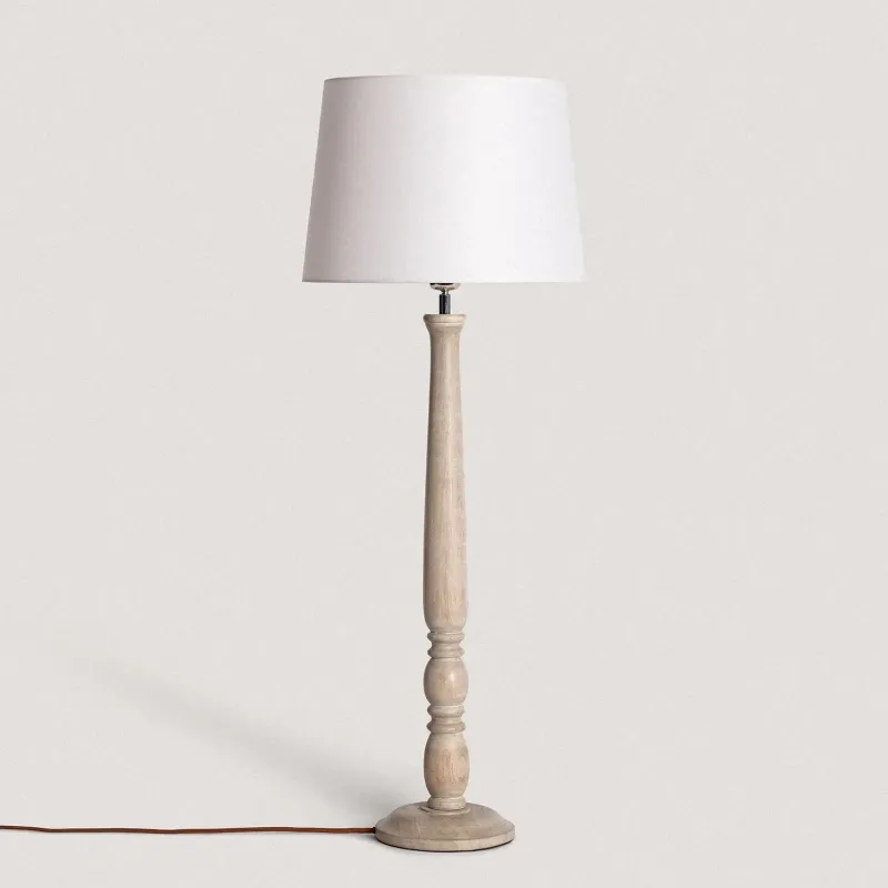 lampe-a-poser-95cm-bois-et-abat-jour-tissu-blanc