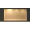 plafonnier led CARRE 6w installation en saillie blanc