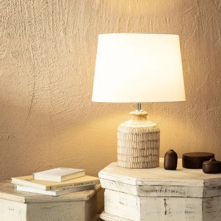 lampadaire-a-poser-trepied-bois-et-abat-jour-tissu-