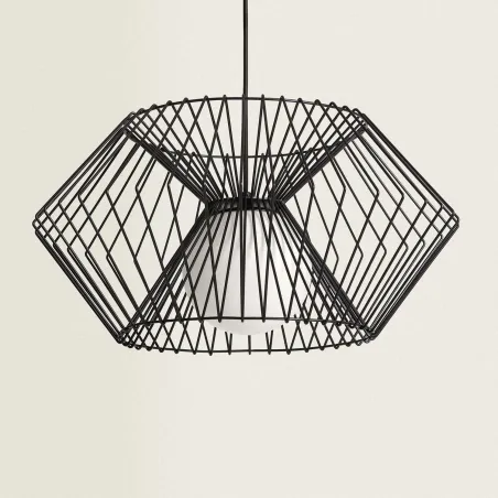 suspension-luminaire-suspendu-cage-metal-noir-culot-e27