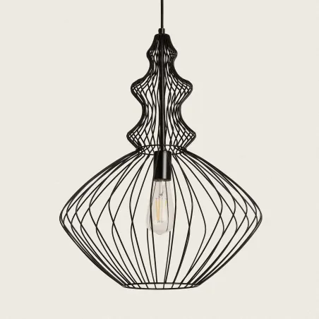 suspension-cage-metal-noir-decoration-culot-e27