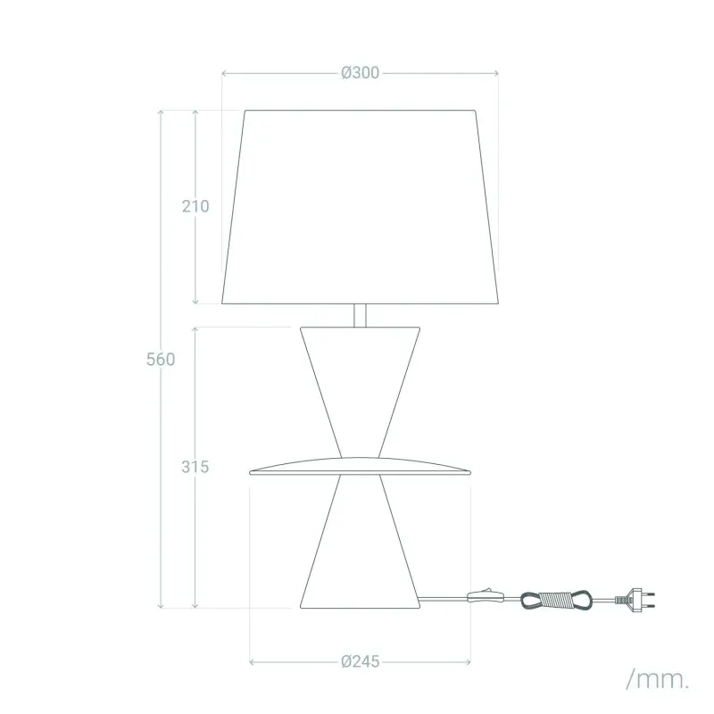 lampe-a-poser-resine-blanche-et-abat-jour-culot-e27