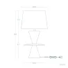 lampe-a-poser-resine-blanche-et-abat-jour-culot-e27