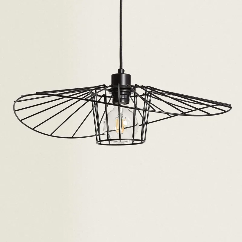 suspension-luminaire-suspendu-cage-metal-noir-culot-e27