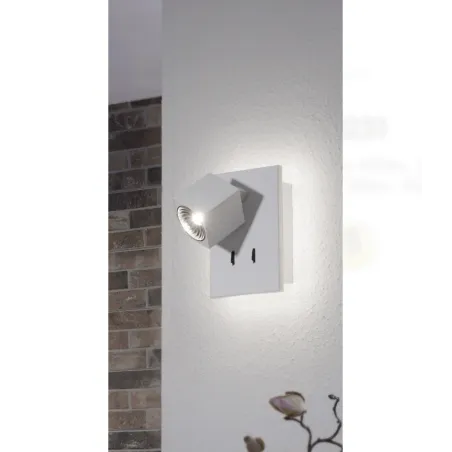 TRIO Spot intérieur blanc mat CUBA - Pas cher