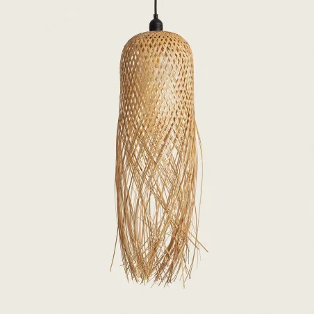 suspension-luminaire-fibres-50cm-suspendu-culot-e27
