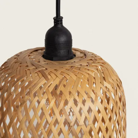 suspension-luminaire-fibres-50cm-suspendu-culot-e27