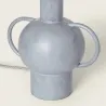 lampe-a-poser-resine-gris-et-abat-jour-culot-e27