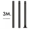 mat-poteau-4-metres-pour-tete-tete-visser-eclairage-public-noir