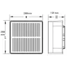 borne-potelet-balise-led-samsung-8w-60cm-4000k-ip44-520-lumens