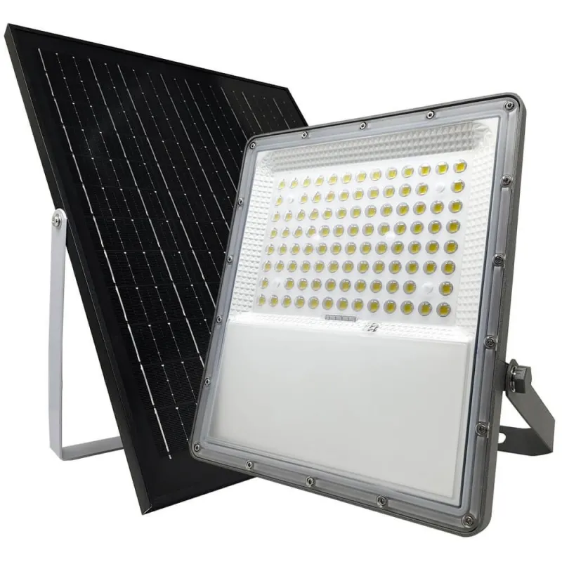 projecteur-solaire-100w-panneau-deporte-5700k-3400-lumens-a-telecommande