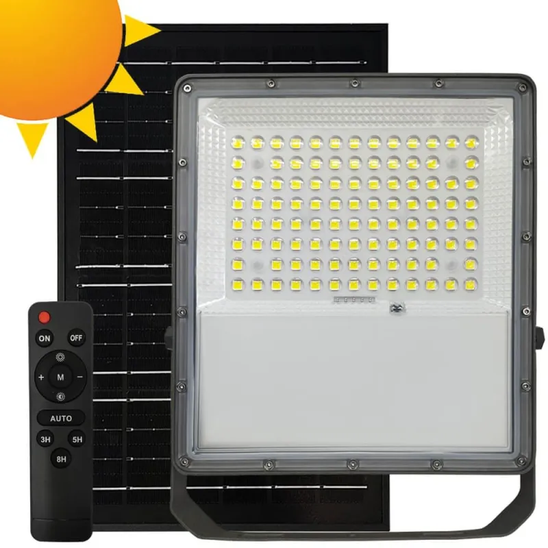 projecteur-solaire-100w-panneau-deporte-5700k-3400-lumens-a-telecommande