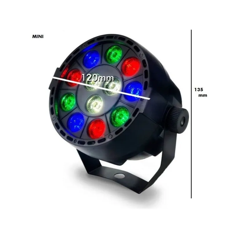 Projecteur led par led 36w rgbw dmx scène évènementiel