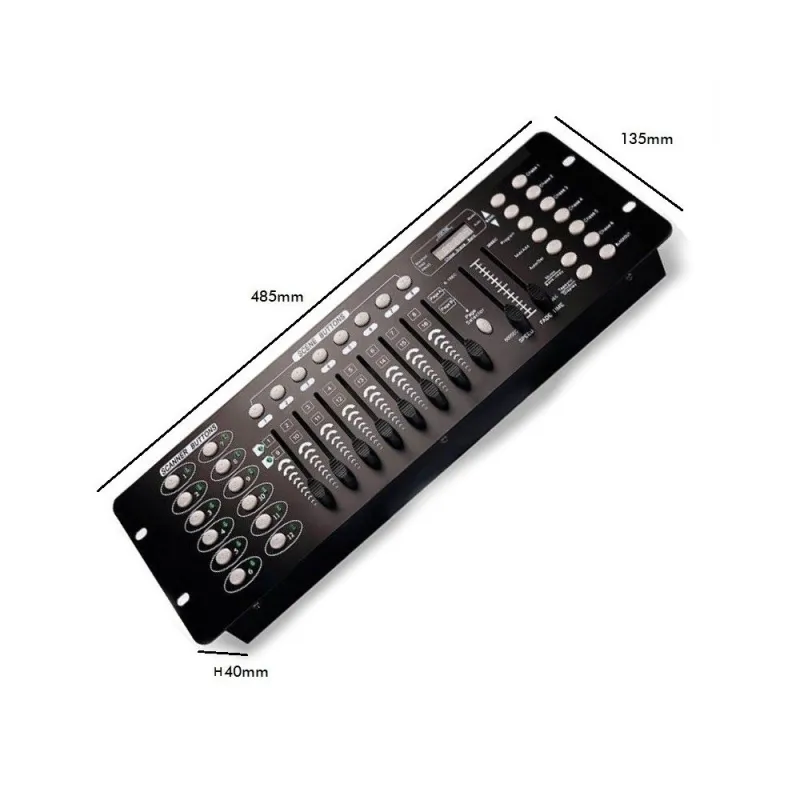 console-controleur-dmx512-projecteur-led-scene-evenementiel