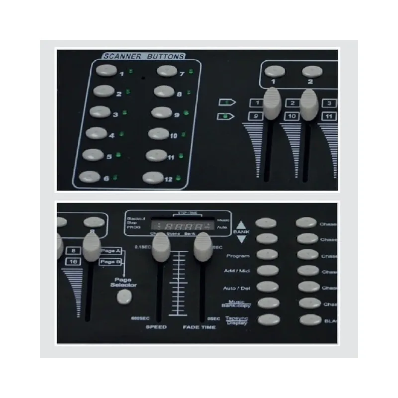 console-controleur-dmx512-projecteur-led-scene-evenementiel