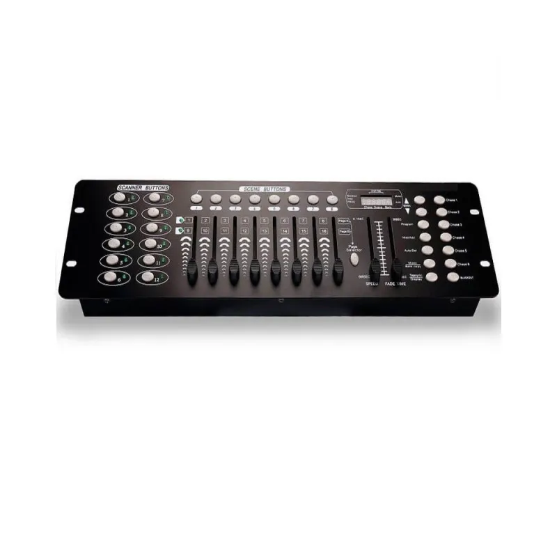 console-controleur-dmx512-projecteur-led-scene-evenementiel