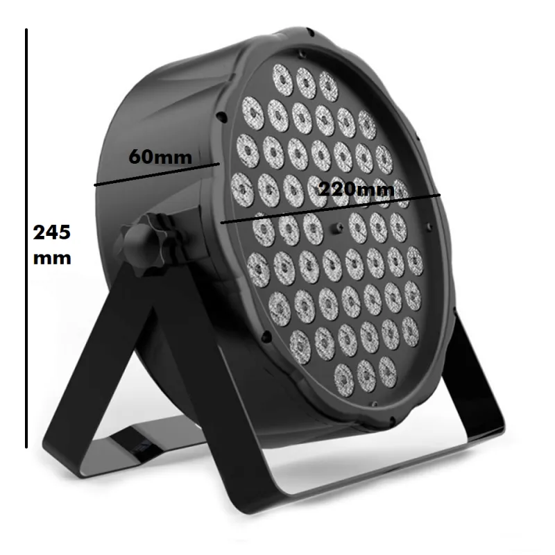 projecteur-led-par-led-54w-rgbw-dmx-scene-evenementiel