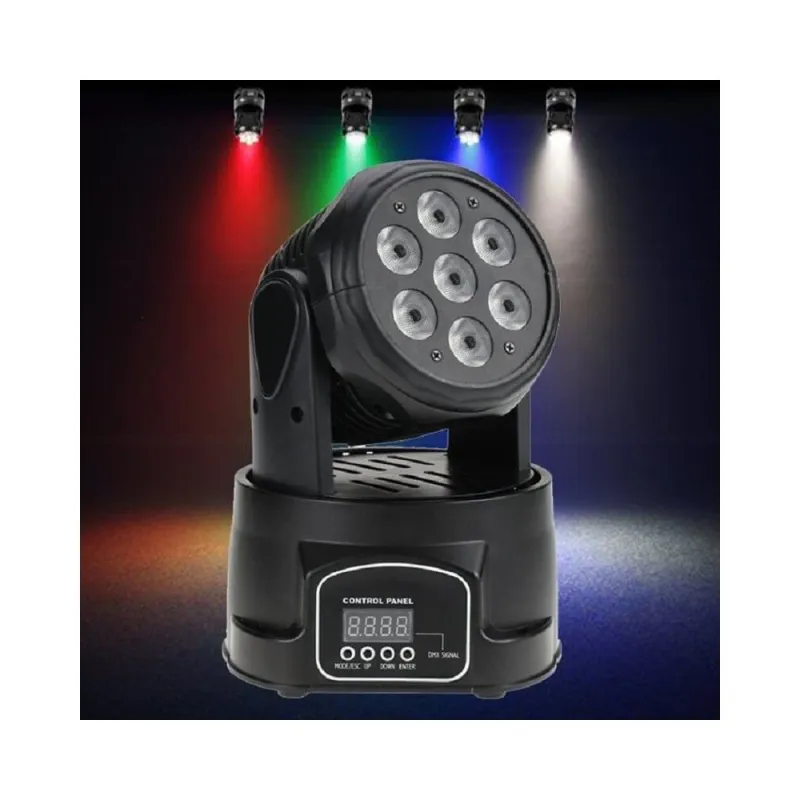 projecteur-lyres-led-par-led-70w-rgbw-dmx-scene-evenementiel