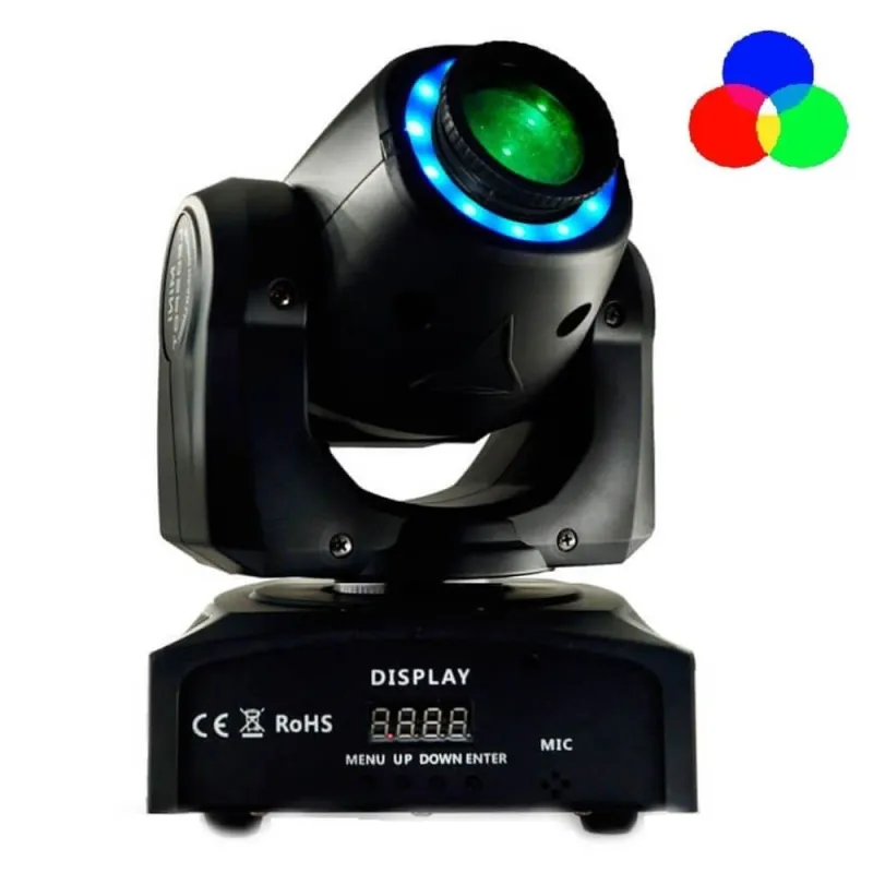 projecteur-lyres-led-par-led-30w-gobo-dmx-scene-evenementiel
