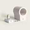 applique-murale-blanche-culot-g9-ciment-